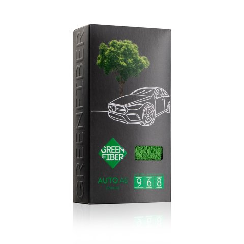 Green Fiber AUTO A6 Üniversal Ovalama Eldiveni – Çift Taraflı Araç Temizlik Eldiveni, Gri-Yeşil