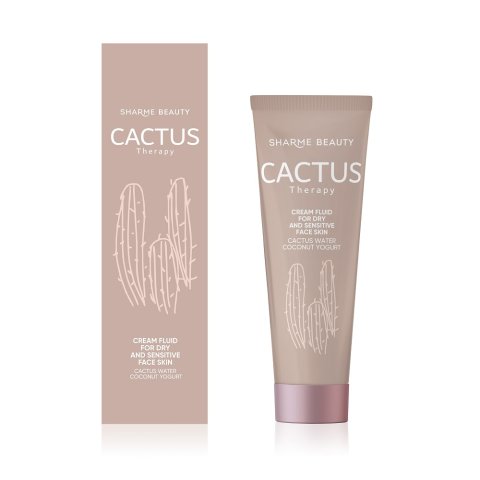 CACTUS Therapy Kuru ve Hassas Ciltler için Krem-Flüid 50 ml | Yoğun Nem ve Rahatlama
