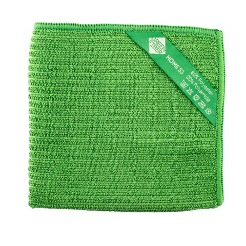 Green Fiber HOME S3 Nervürlü Temizlik Bezi – Yeşil, 30 × 30 cm 4