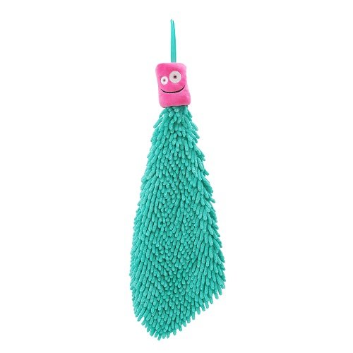 Green Fiber & Totty Bebek El Havlusu 30x30 cm Turkuaz – Ultra Emici, Hassas Ciltlere Özel