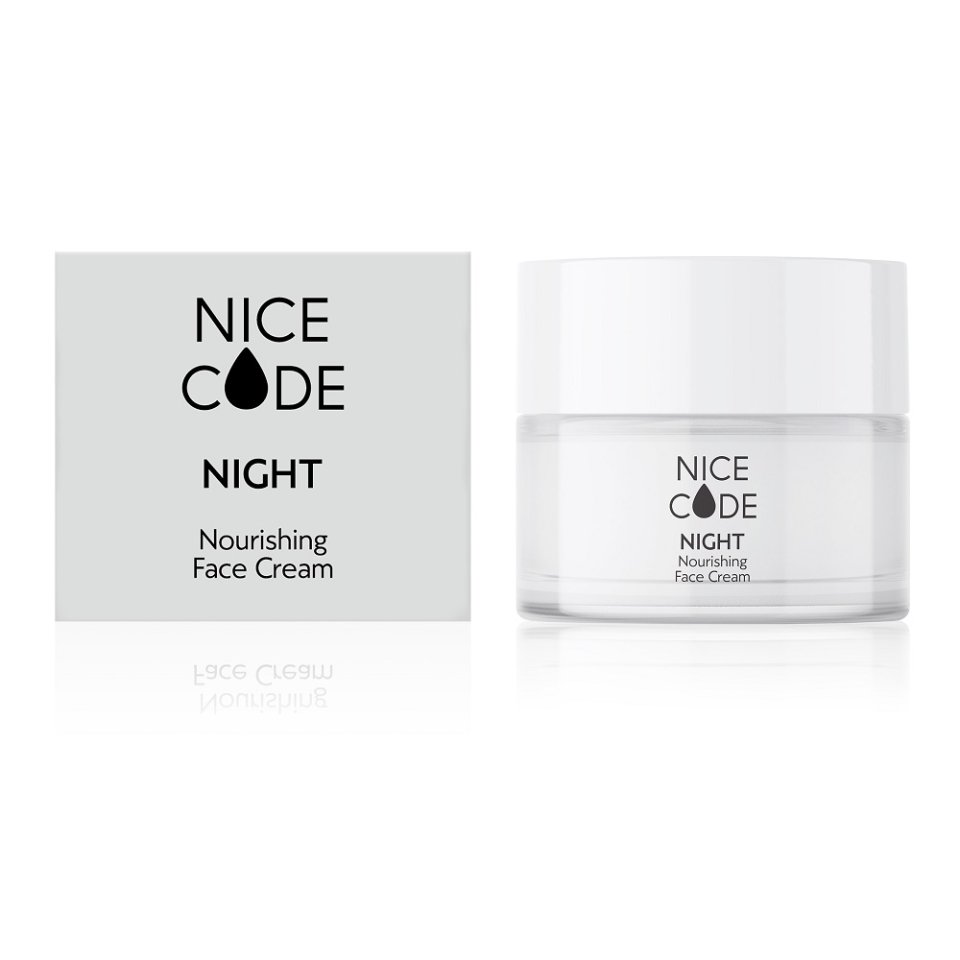 Besleyici Gece Yüz Kremi Nice Code, 50 ml