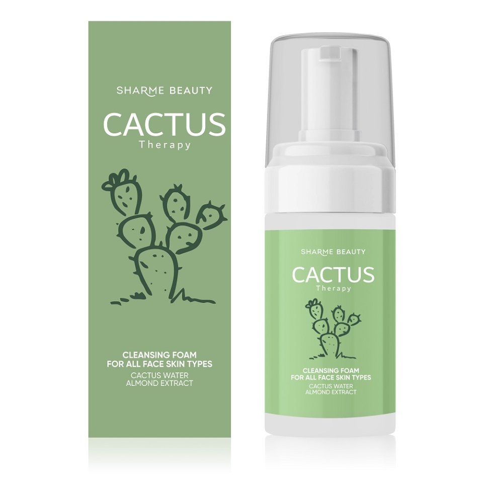 CACTUS Therapy Tüm Cilt Tipleri İçin Yüz Yıkama Köpüğü, 100 ml