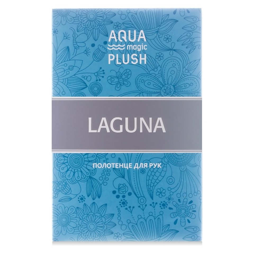Kombine Kumaş Yüz Havlusu AQUAmagic PLUSH Laguna 30x50 cm