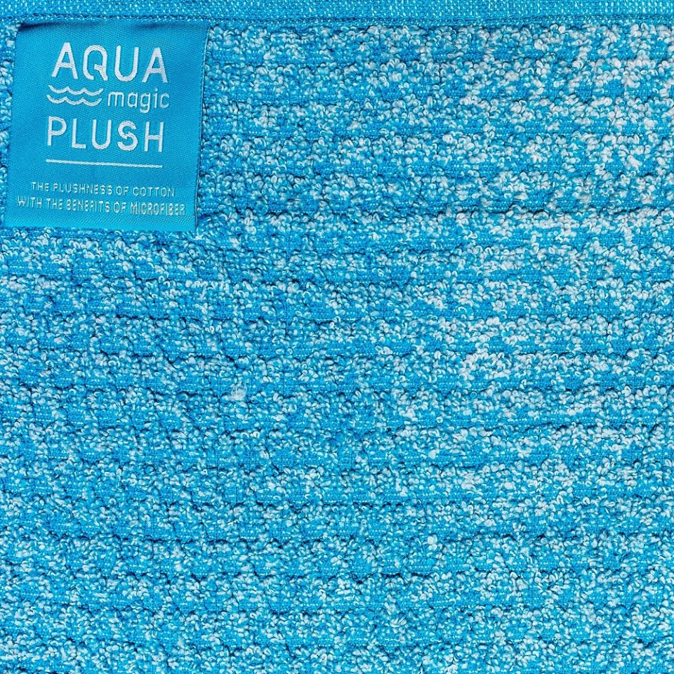 Kombine Kumaş Yüz Havlusu AQUAmagic PLUSH Laguna 30x50 cm