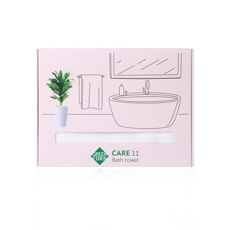 Green Fiber CARE 11 Waffle Banyo Havlusu – Sütlü