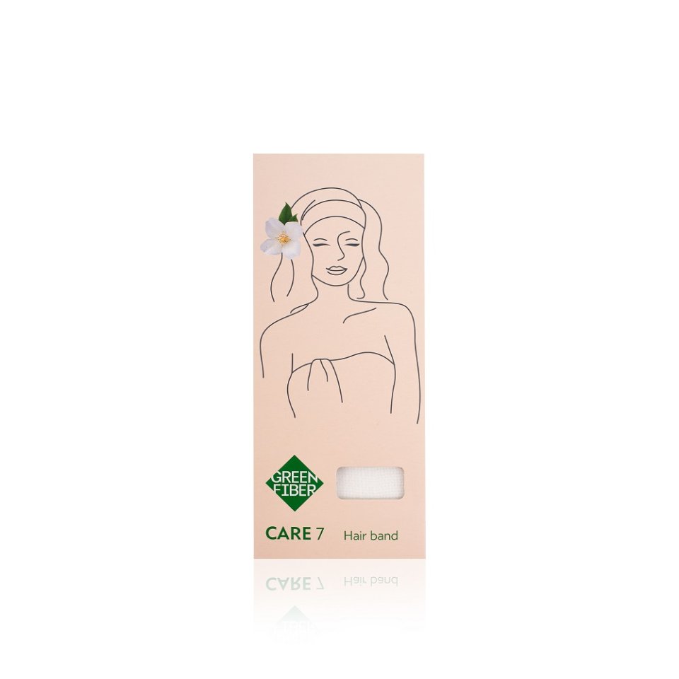 Green Fiber CARE 7 Saç Bandı – Beyaz