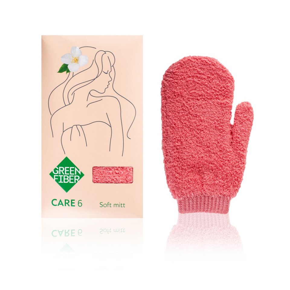 Green Fiber CARE 6 Yumuşak Eldiven – Mercan