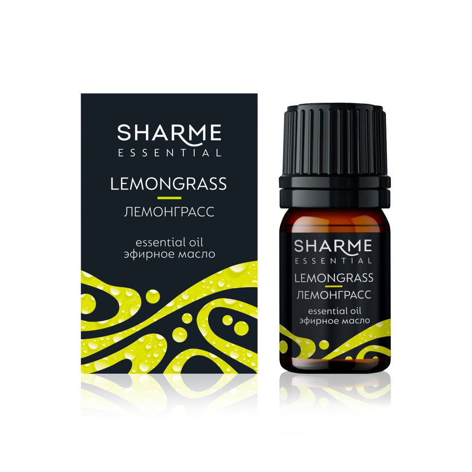 Sharme Essential %100 Doğal Lemongrass Uçucu Yağı 5 ml