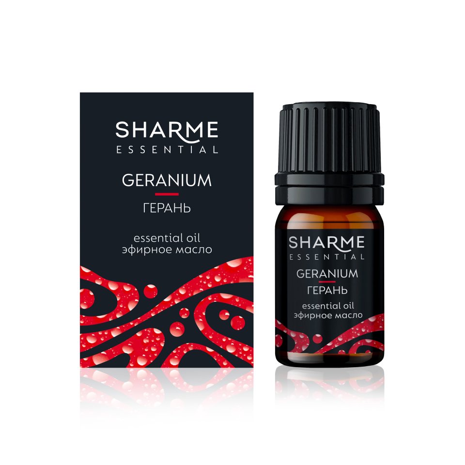 Sharme Essential %100 Doğal Itır (Geranium) Uçucu Yağı 5 ml