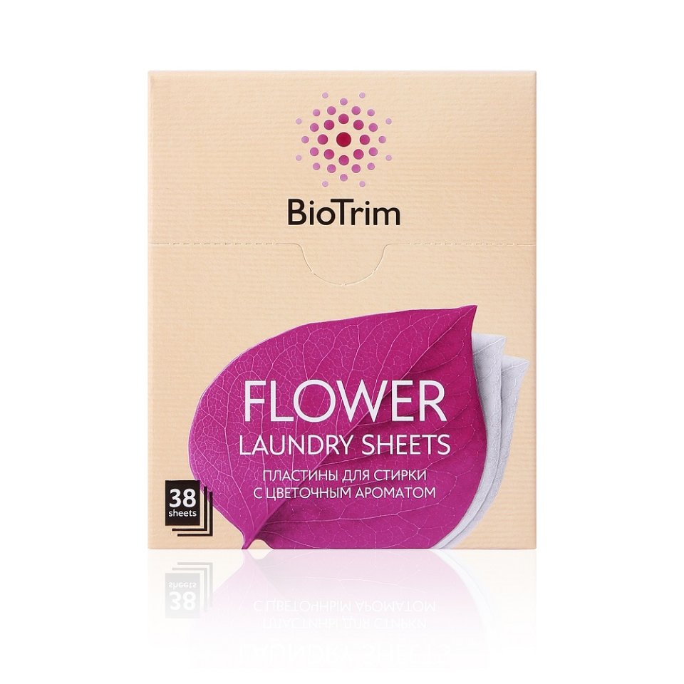 BioTrim FLOWER Ağır Kirler İçin Çamaşır Yıkama Plakası 38 Adet