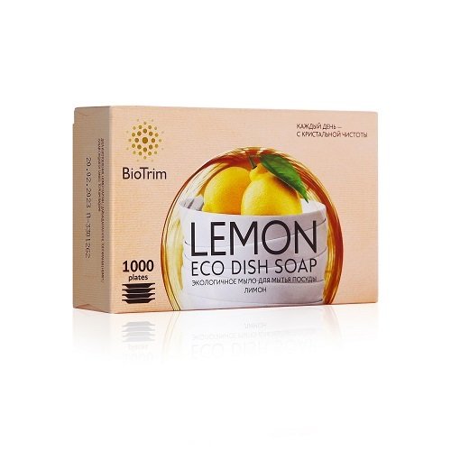 BioTrim Çevre Dostu Limon Aromalı Bulaşık Deterjanı 125 gr