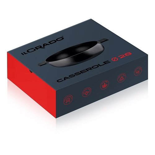 IL GRADO Ø28 cm Frying Pan | Compatible with All Stove Types