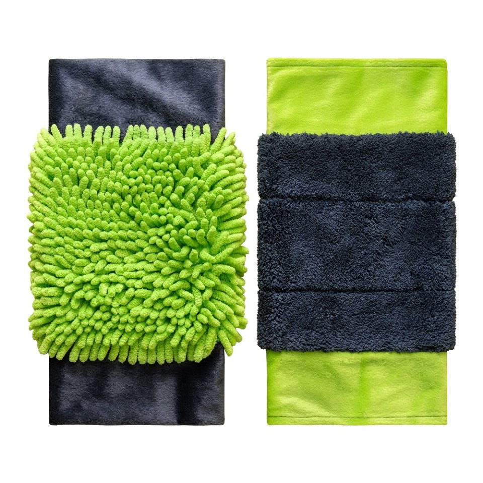 İki Başlıklı Green Fiber MOP Çok Amaçlı Paspas