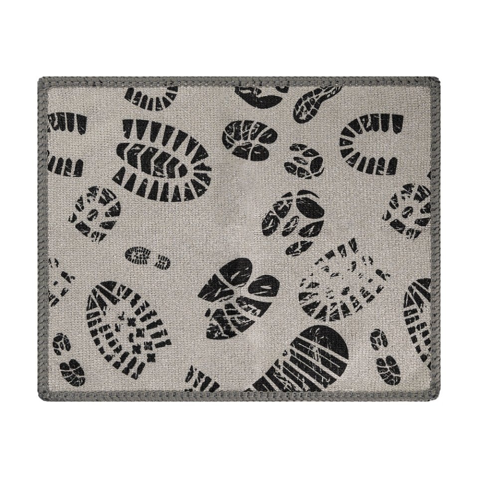 Green Fiber HOME S18 Shoe Cleaning Cloth, Grey – 16 x 20 cm