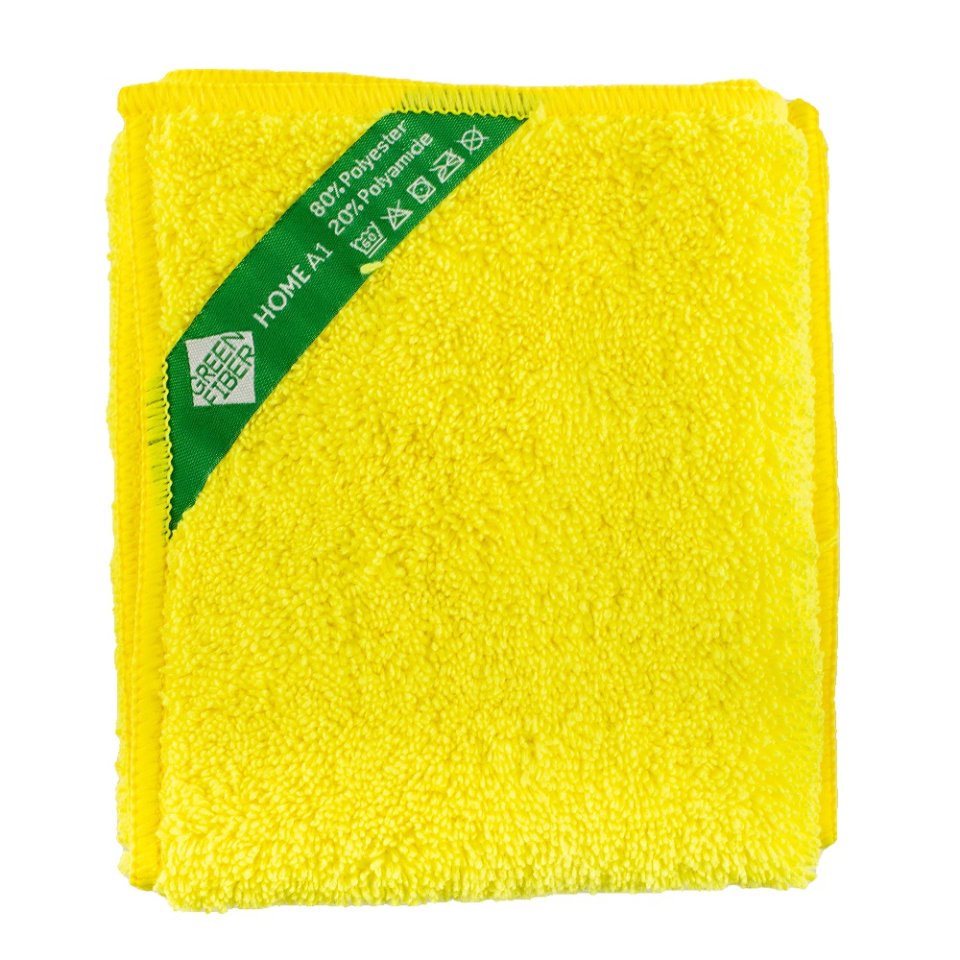 Green Fiber HOME A1 Üniversal Temizlik Bezi – Yüksek Emicili Mikrofiber (40 × 30 cm)