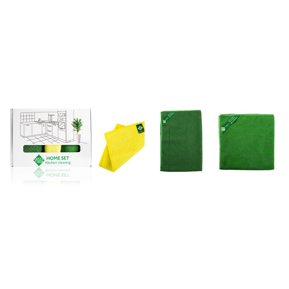 Green Fiber HOME SET Kitchen Set – Mutfak Temizlik Seti
