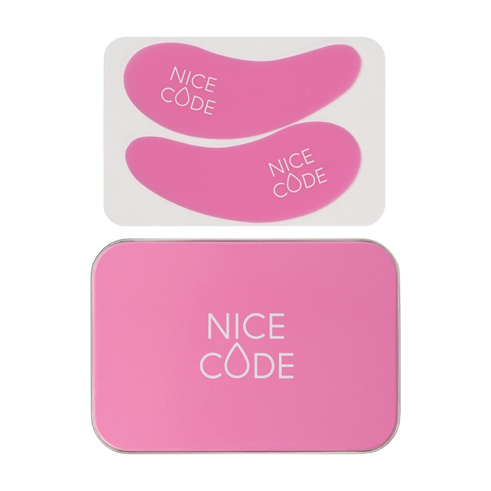Nice Code Yeniden Kullanılabilir Eye Patch Pembe – Kutu İçinde 2 Adet