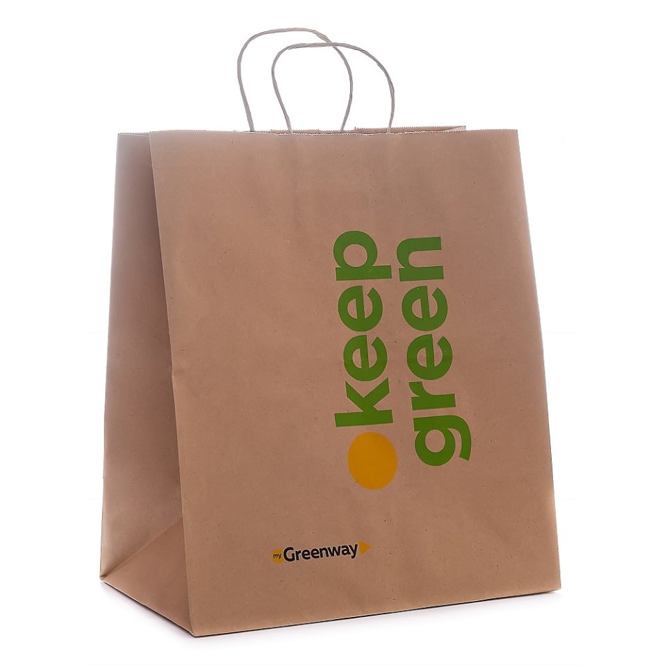 Kraft Büyük Hediye Paketi 37 × 32 × 20 cm – Çevre Dostu