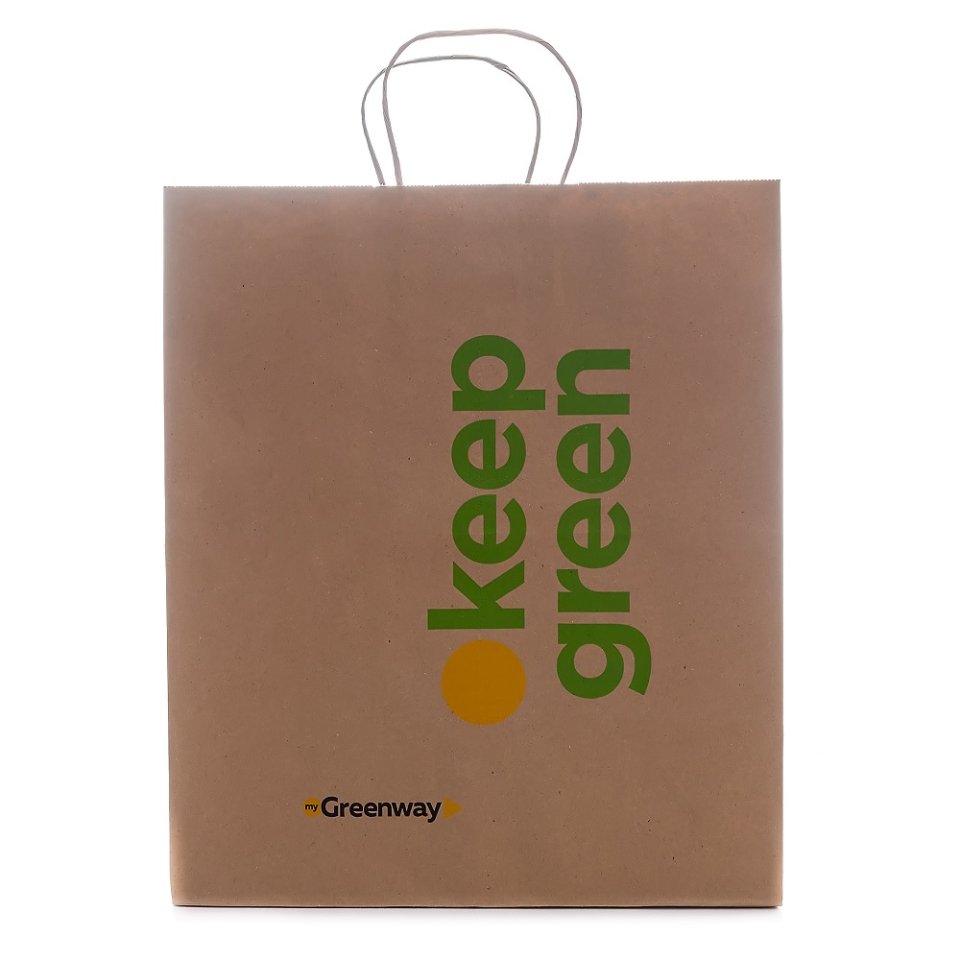 Kraft Büyük Hediye Paketi 37 × 32 × 20 cm – Çevre Dostu