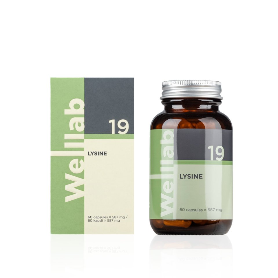 Esansiyel Amino Asit İçeren Besin Takviyesi Welllab LYSINE – 60 Kapsül